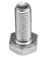 Bolt for mounting the support wheel M10x25, galvanized, class 8.8