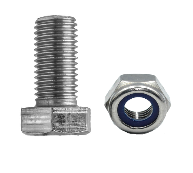 Jockey wheel bolt with nut M10 UNITRAILER