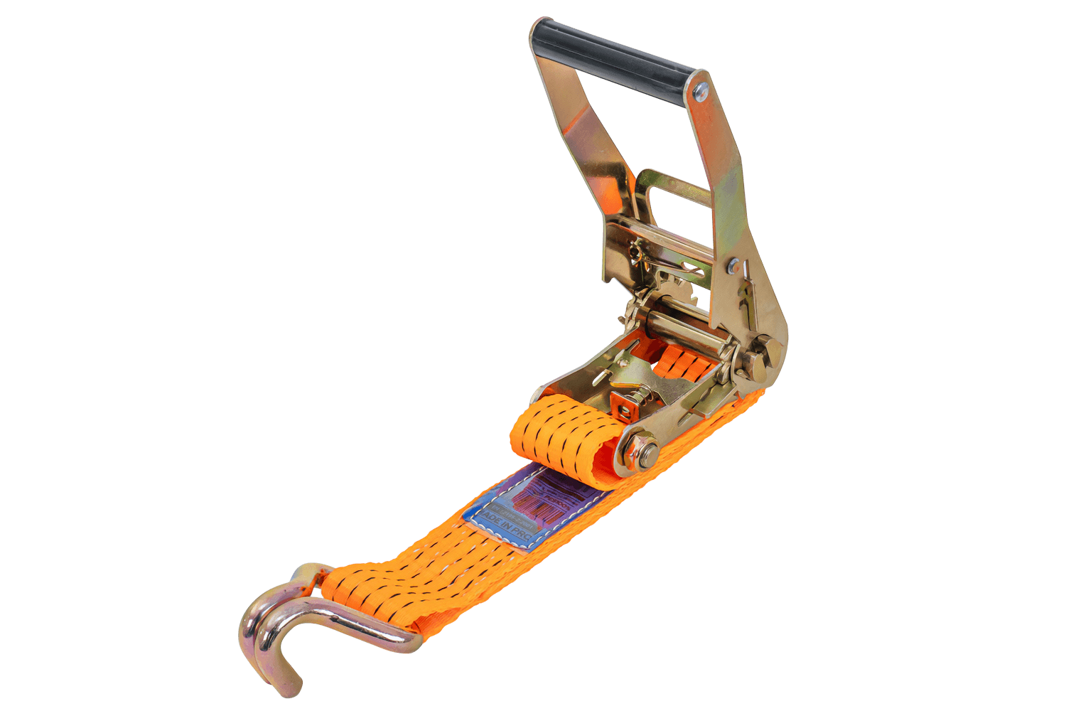 Set 10x ratchet lashing straps 8M/50mm/5T UNITRAILER