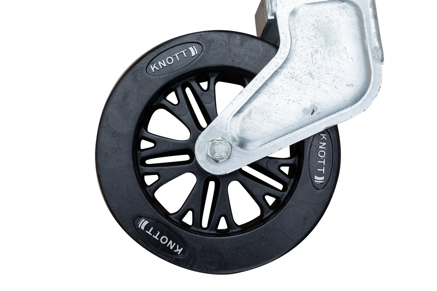 Rotatable jockey wheel KNOTT TK57 500 kg