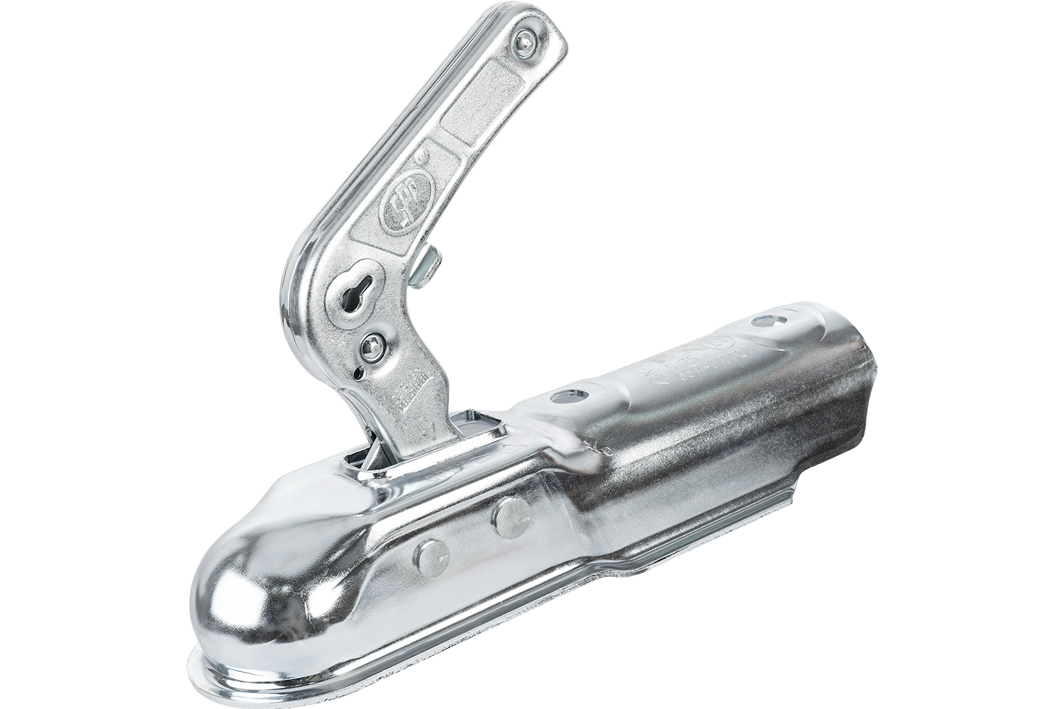 Trailer coupling hitch 750 C for pipes with a 50 mm diameter