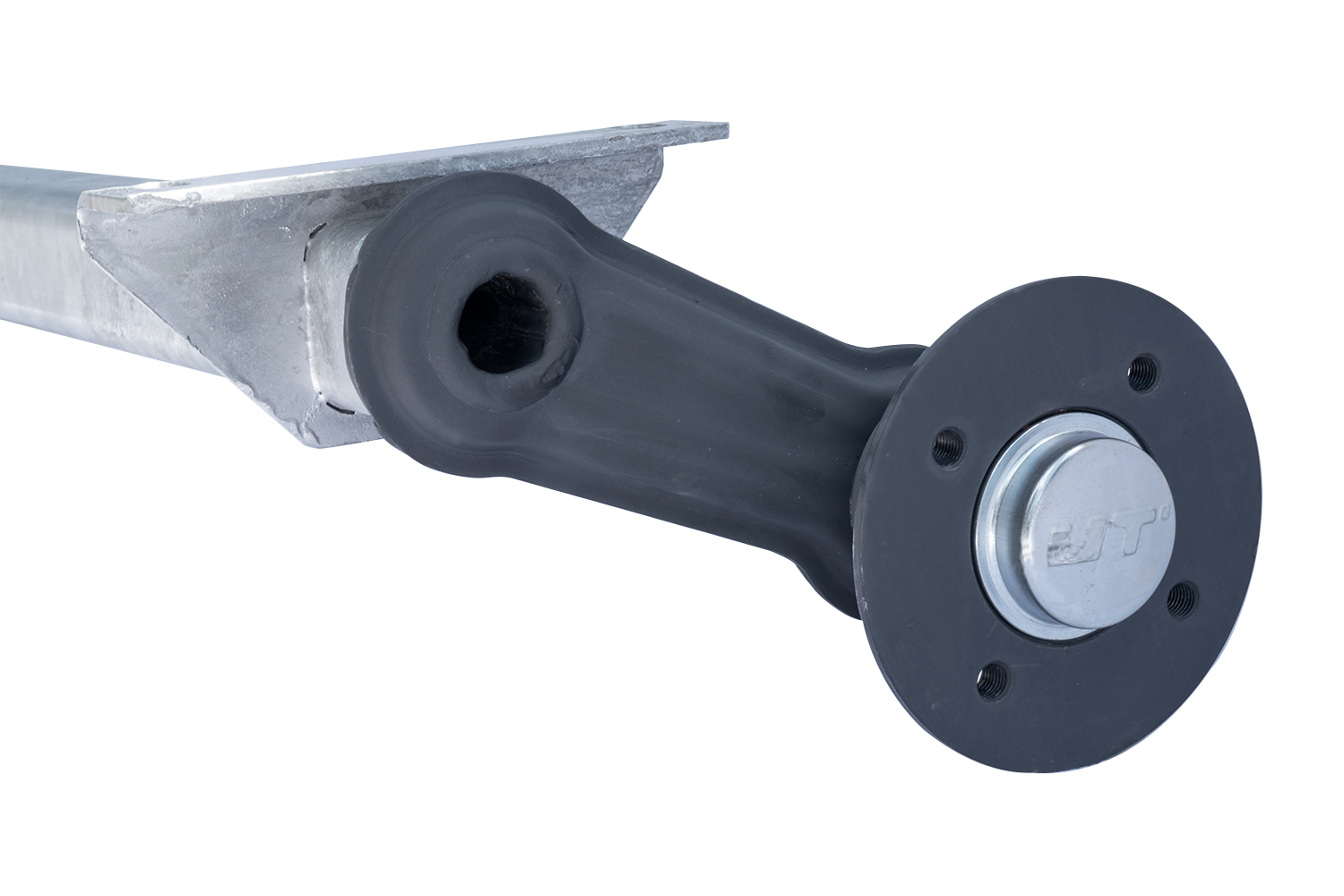 Unbraked KNOTT trailer axle VG7L 750 kg 1125 mm 1615 mm 4x100 UNITRAILER