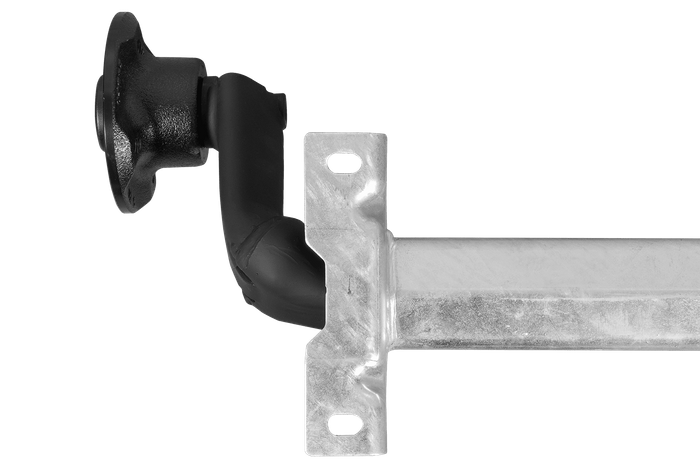 Unbraked axle for trailers ALKO optima 1500 mm 750 kg 100x4 UNITRAILER