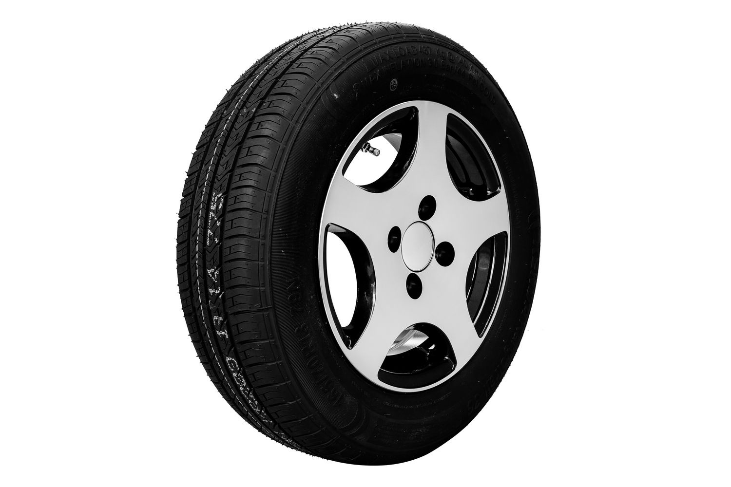 Black aluminium wheel 165 70 R13 4x100 79N Kenda