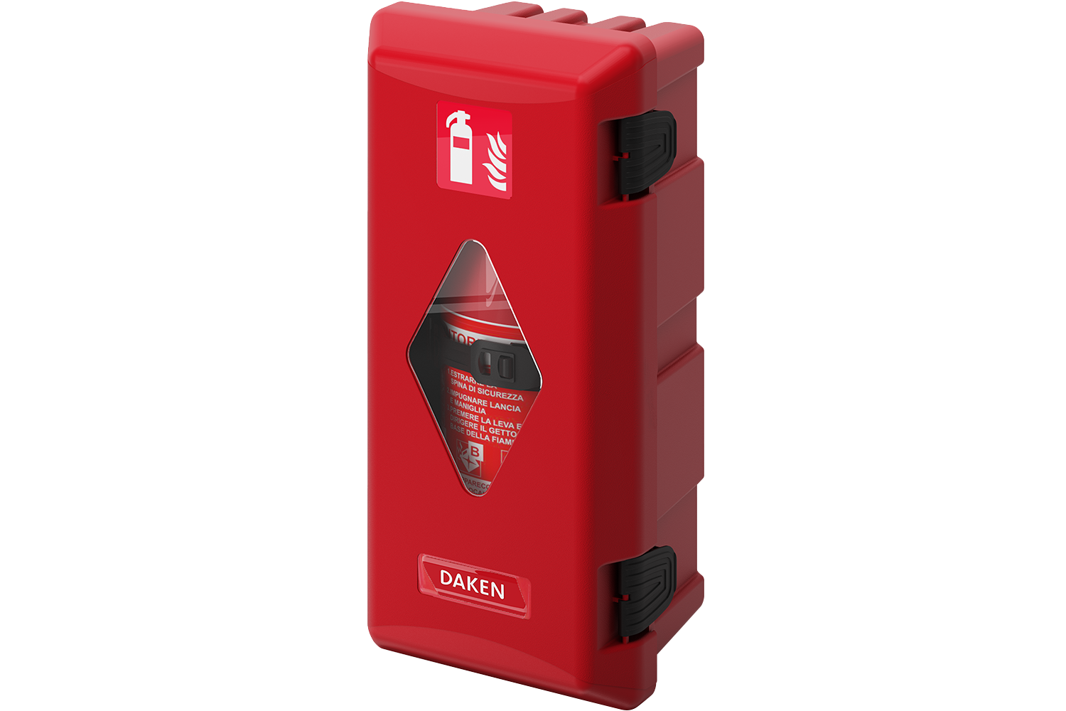 Daken ADAMANT fire extinguisher box 6 kg (310x610x247) UNITRAILER