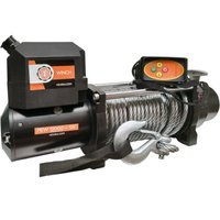 Electric winch for tow truck trailer PRESKO 12V 5443kg with steel rope