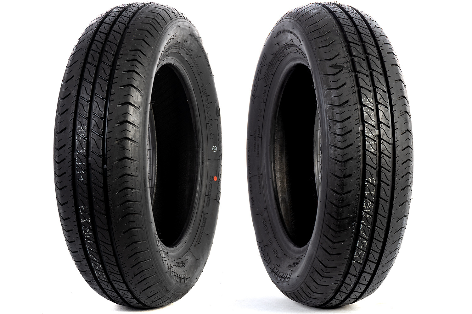 Set of 2 Linglong 155 70 R13 75N tires for trailers