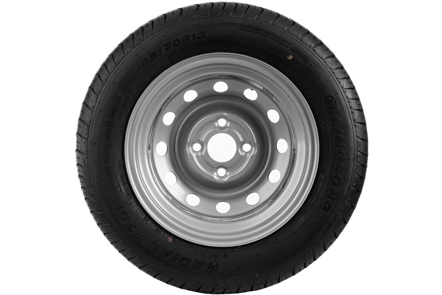 Wheel assembly 165 70 R13 Unitrailer