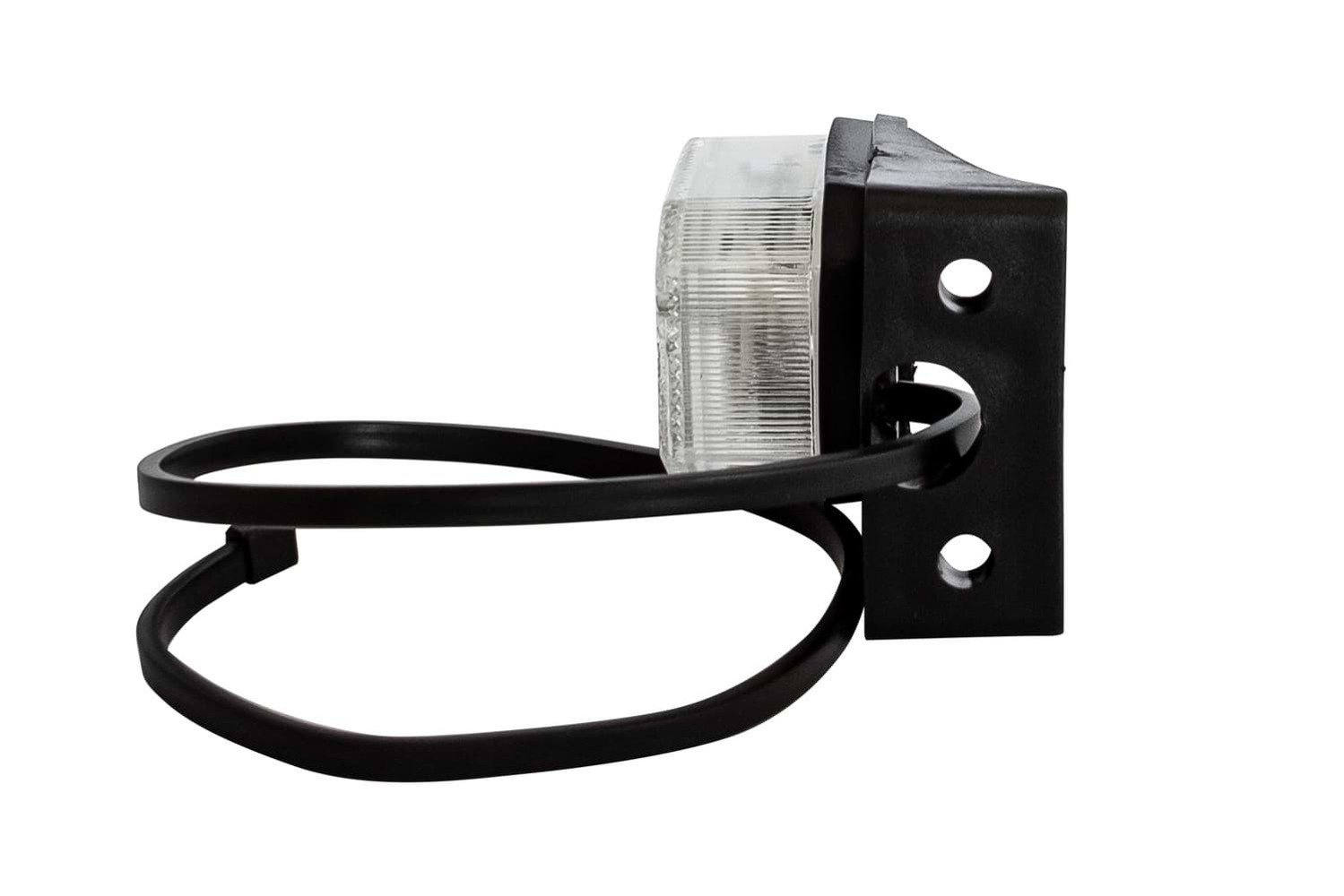 FRISTOM FT001 white side marker light (with holder and reflector) UNITRAILER