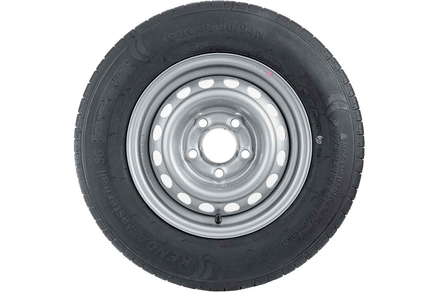 Complete wheel 165 R13C 96 94 N 5x112 Kenda tire