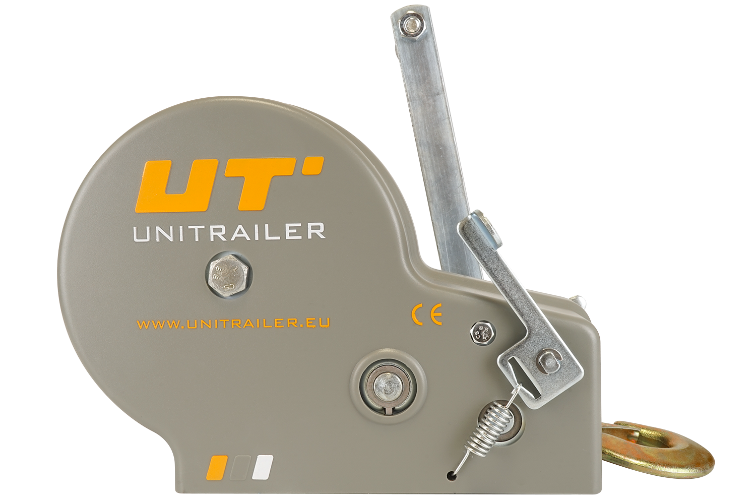 Hand winch with strap and UNITRAILER casing 1135 kg UNITRAILER