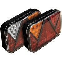 Set: 12V left and right rear LED light 6-functions by Fristom FT-270