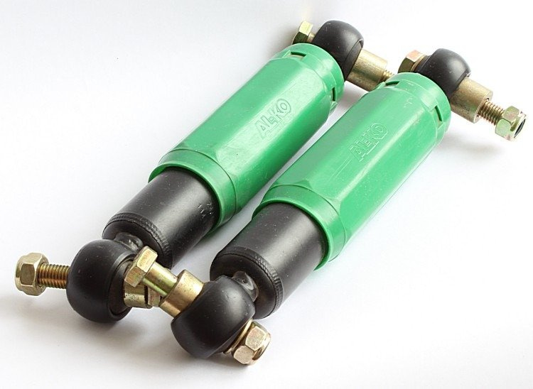 ALKO SHOCK ABSORBERS KIT x2 for trailers OCTAGON GREEN 9001600 kg